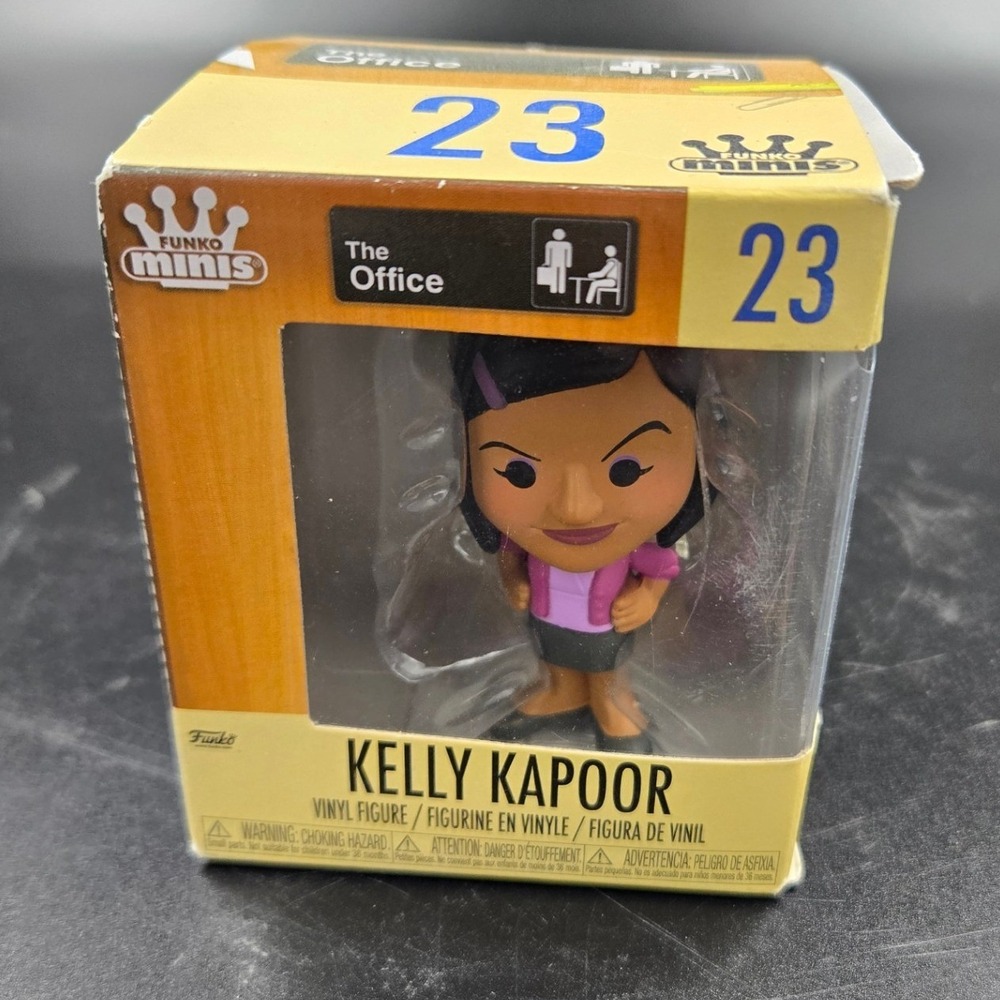 Funko Minis The Office Kelly Kapoor Vinyl Figure 23 NBC Sitcom Collectible